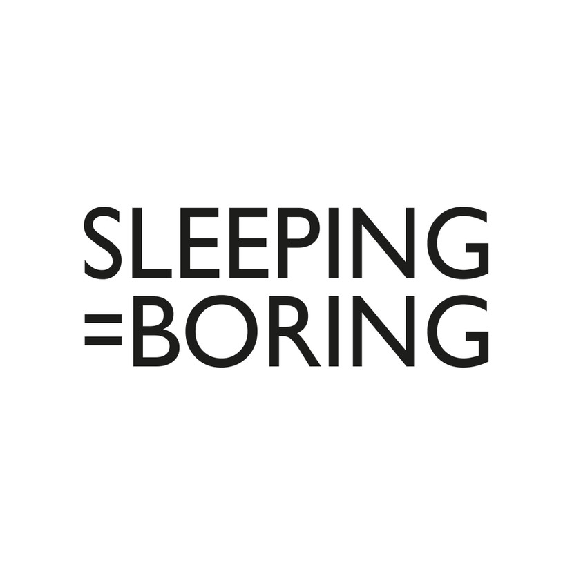 Wallsticker -  Sleeping is boring