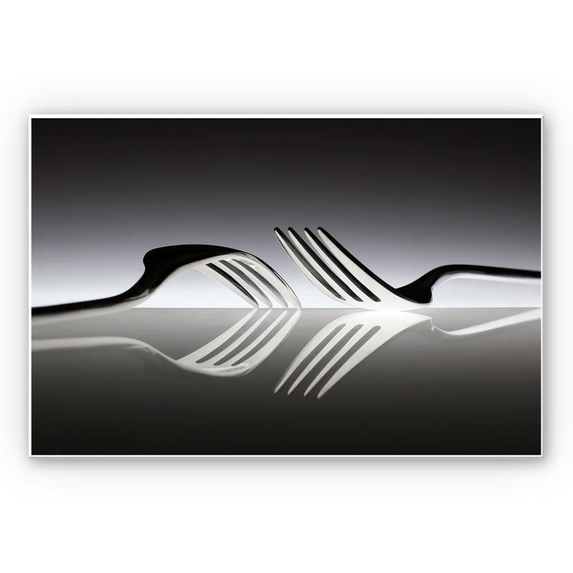 Tableau Forex - De Kogel - Silverware Reflection
