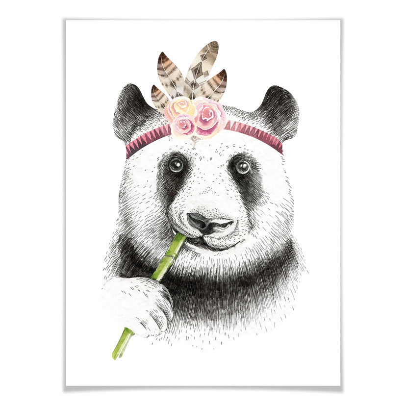 Plakat Kvilis - Girlie Panda