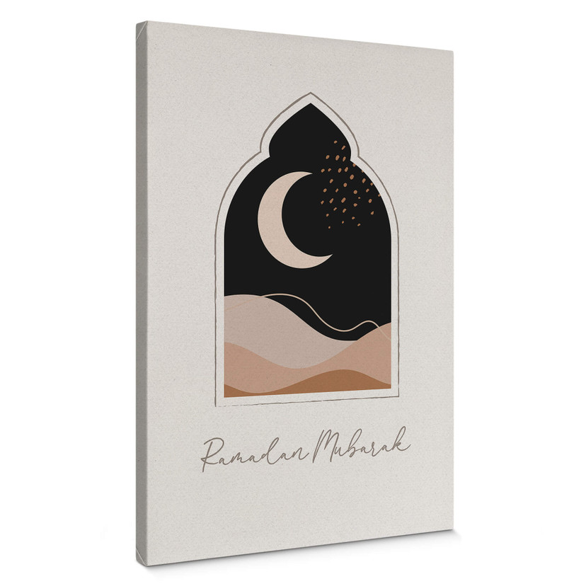 Obraz na płótnie Ramadan Mubarak półksiężyc