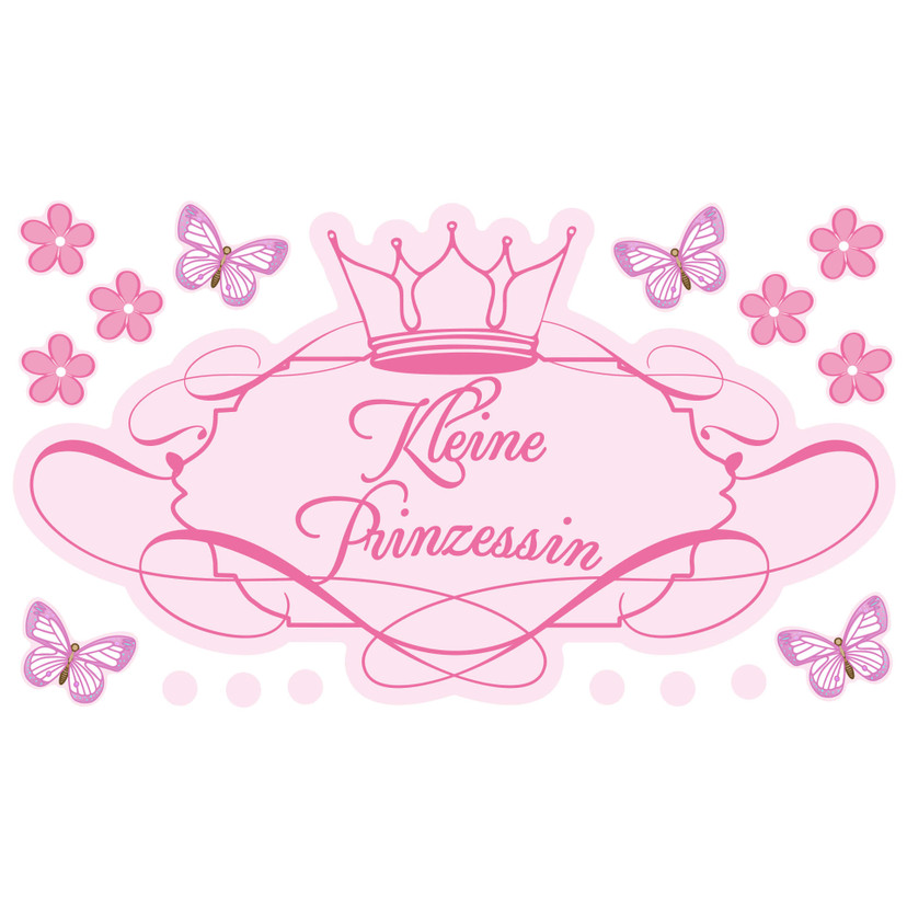 Wandtattoo Kleine Prinzessin
