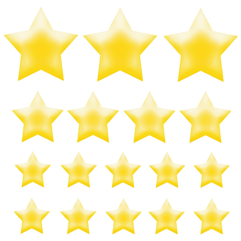 Wallsticker Stjerner 2