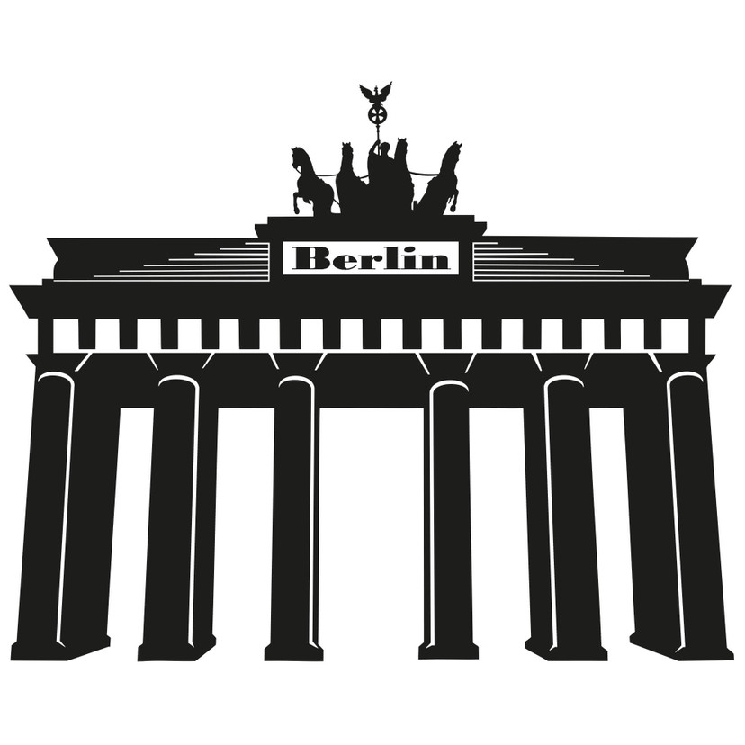 Wallsticker Brandenburg Port