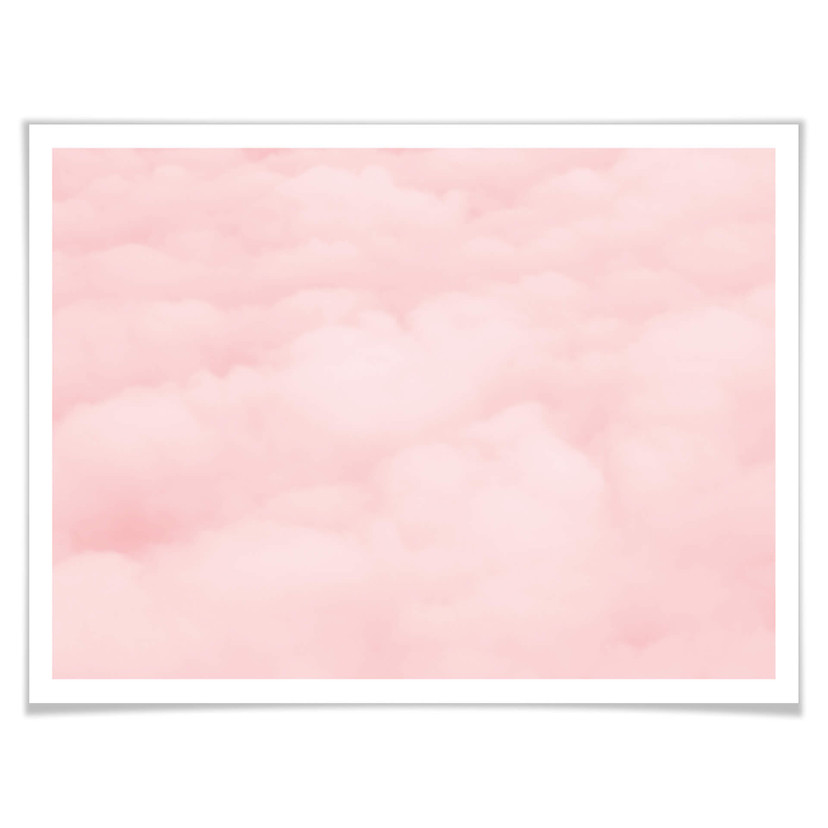 Poster Nuages comme de la barbe à papa