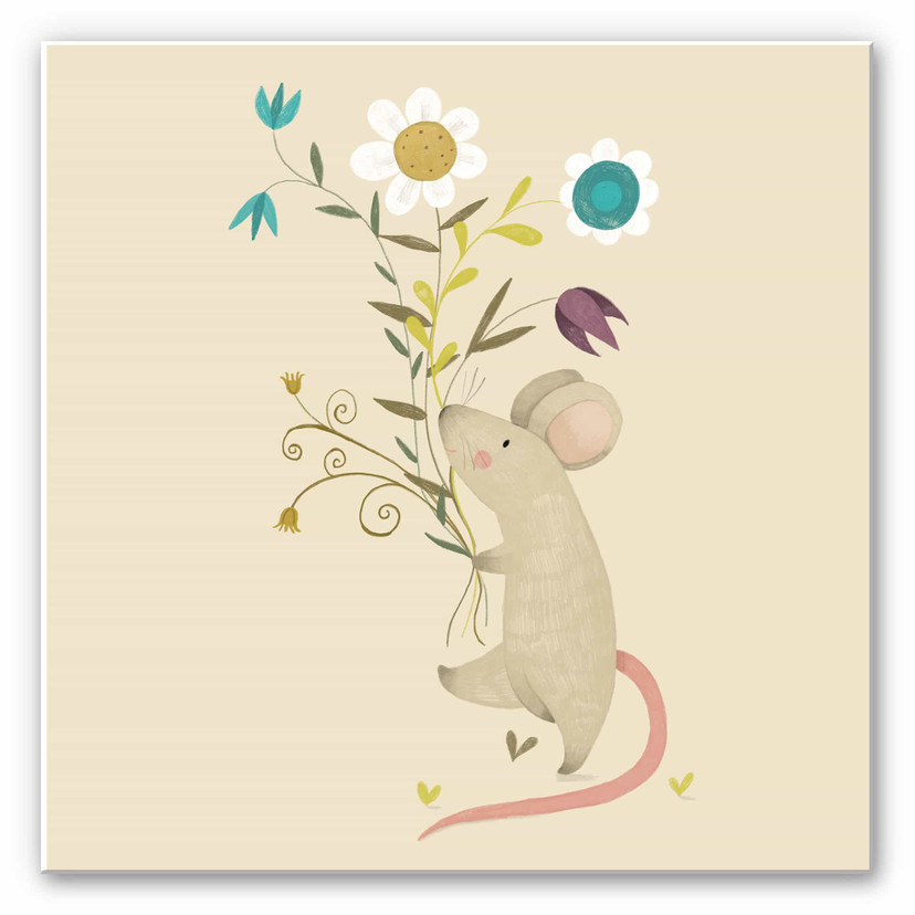 Wanddecoratie Loske - Kleine Muis