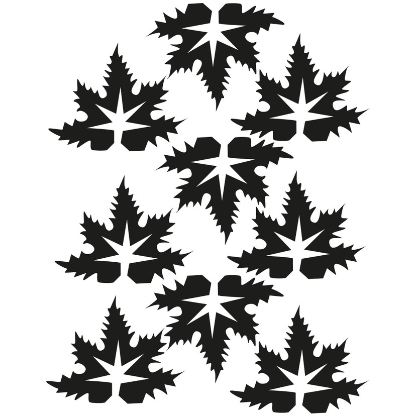 Sticker mural - Set Feuilles #18