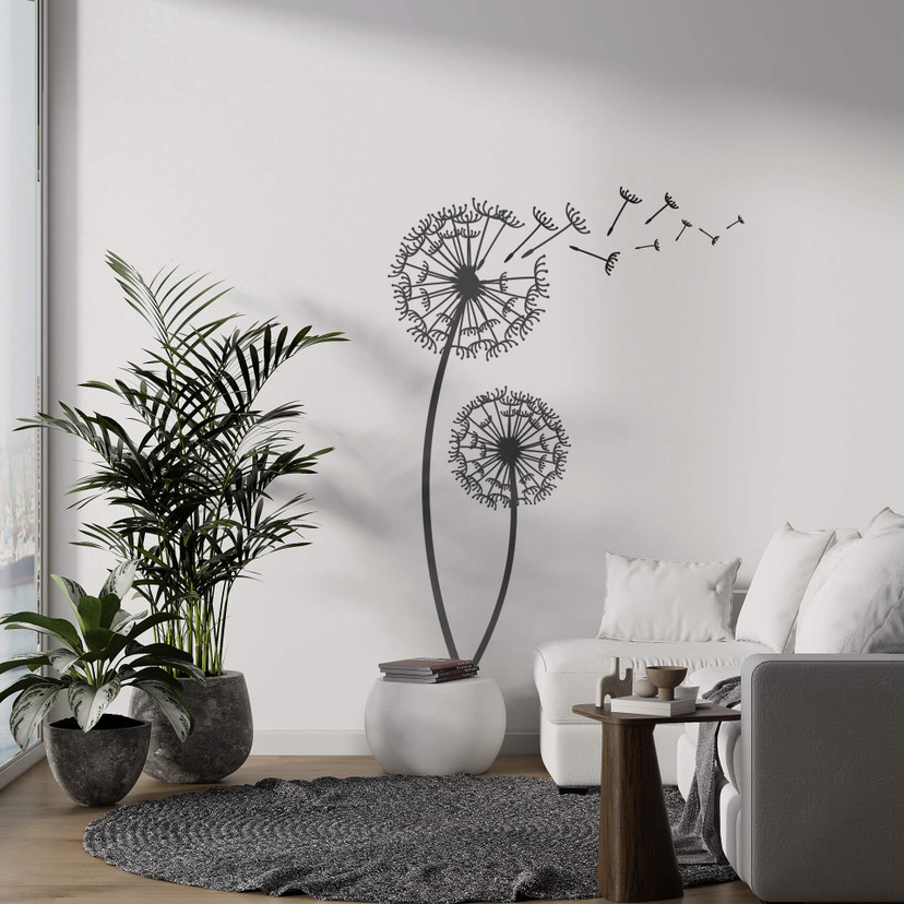 Wallstickers - Mælkebøtte - par