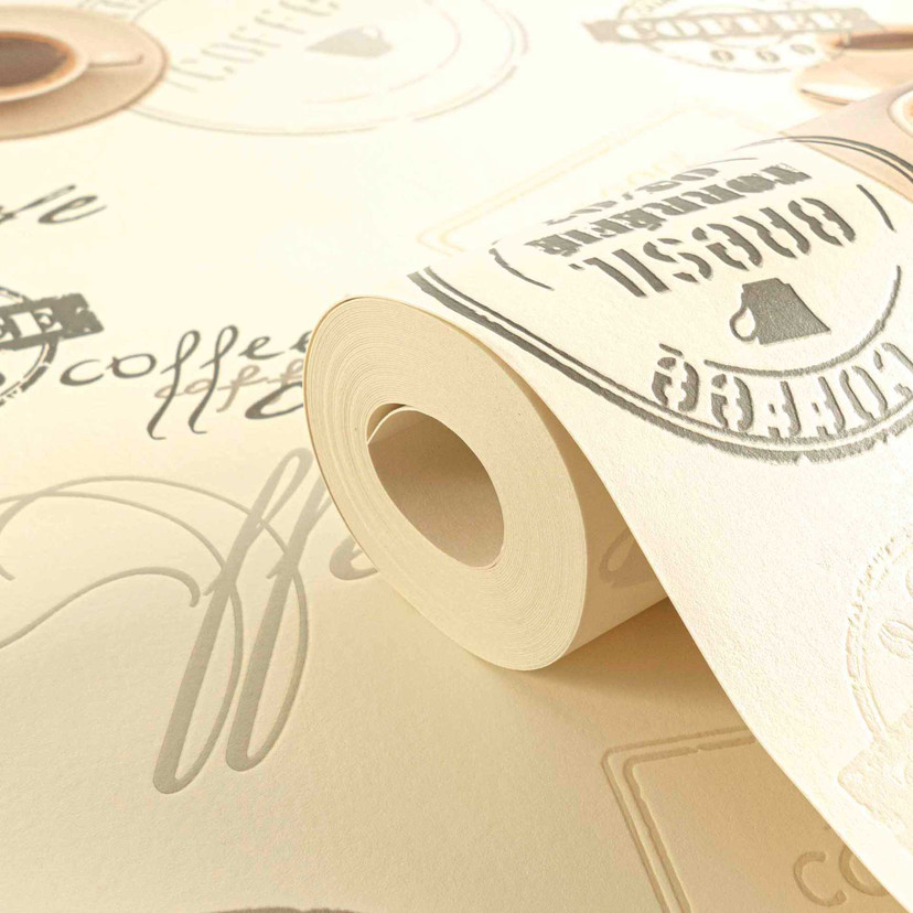 A.S. Création papirtapet il Decoro tapet - Coffee, Beige, Brun, Creme