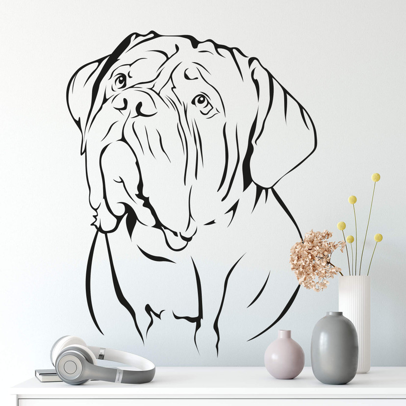 Wallsticker Dogue de bordeaux