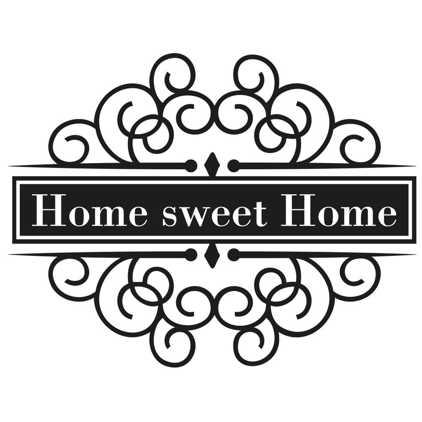 Wallsticker Home sweet Home 3