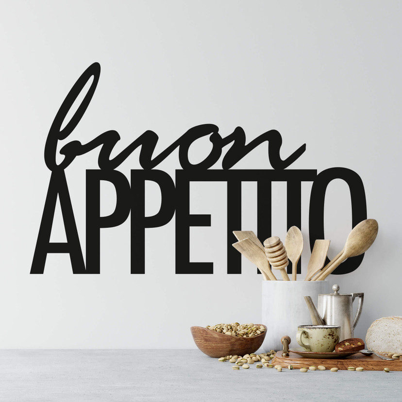 Sticker mural Buon Appetito 02