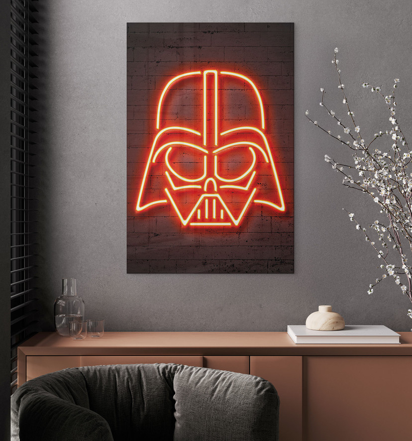 Akrylbillede af Darth Vader - Mielu