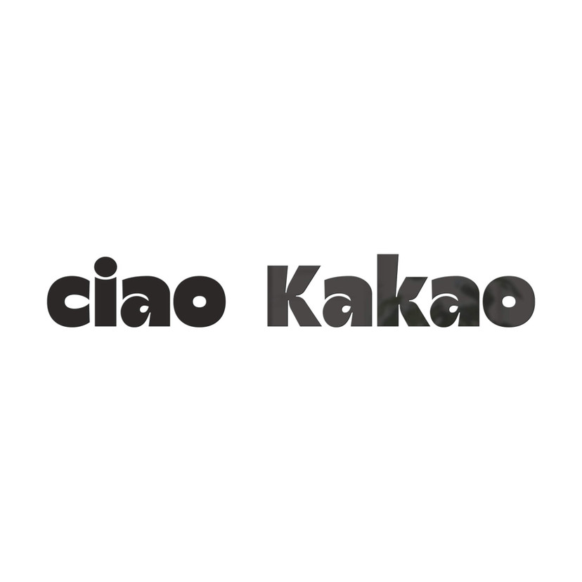 Acryldeko Ciao Kakao - aus der Cosy Kollektion