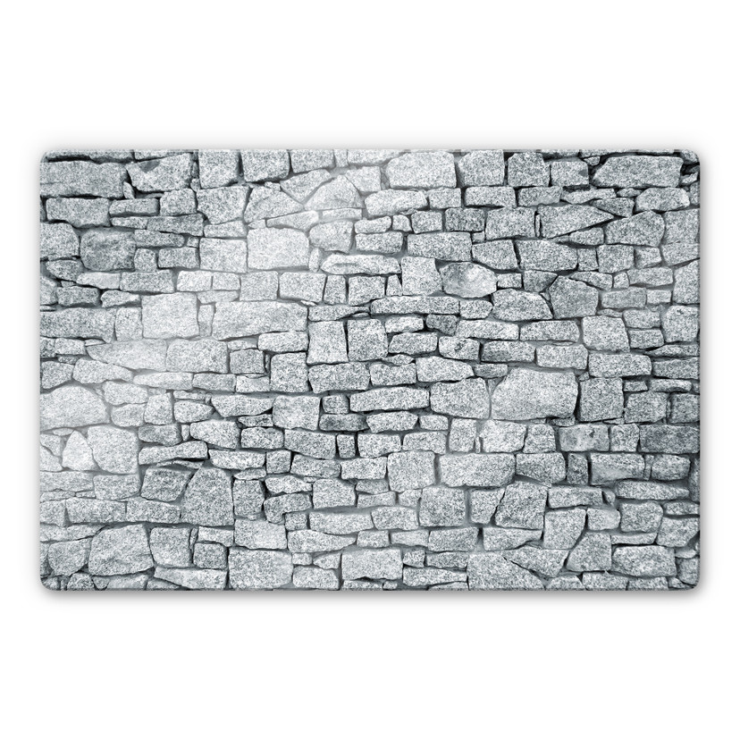 Tableau en verre - Mur de granite