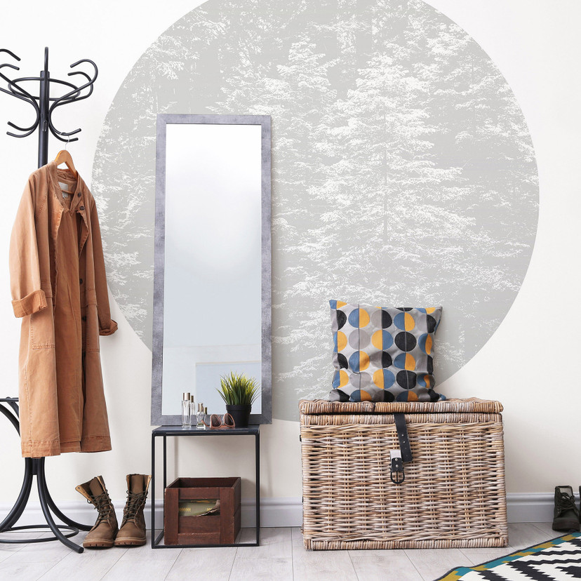 Tapeta cyfrowa Hazy Pines w formacie 1,4 m x 1,4 m Fashion for Walls 4 autorstwa Guido Maria Kretsch