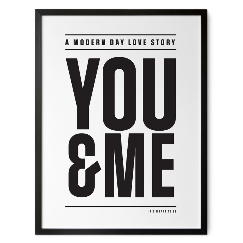Poster You and me - Kerr-Dineen