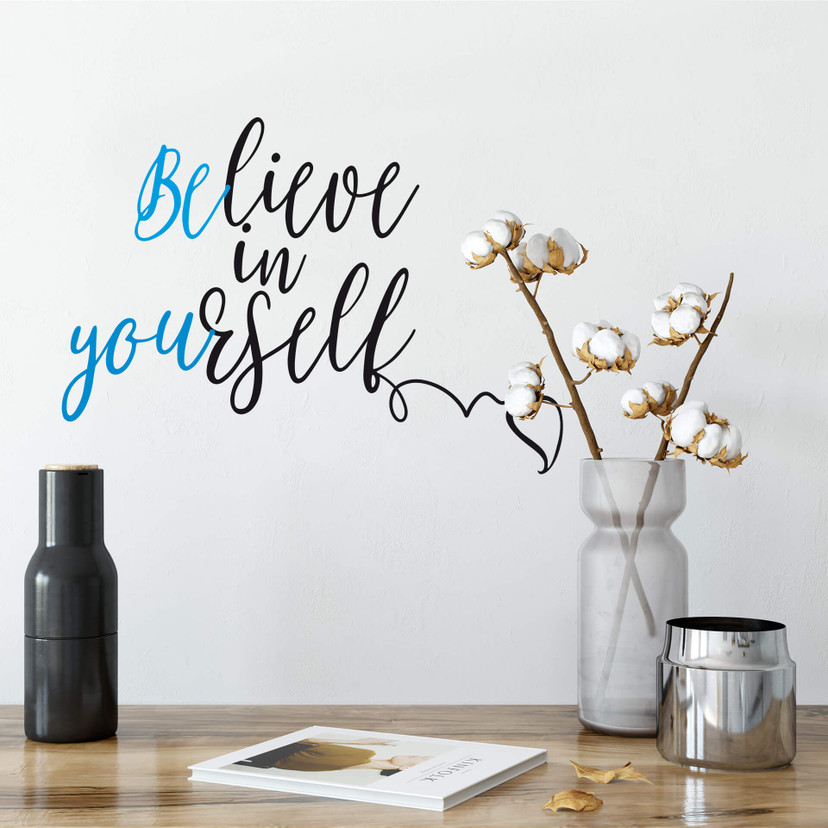 Wallsticker - Believe in yourself 02