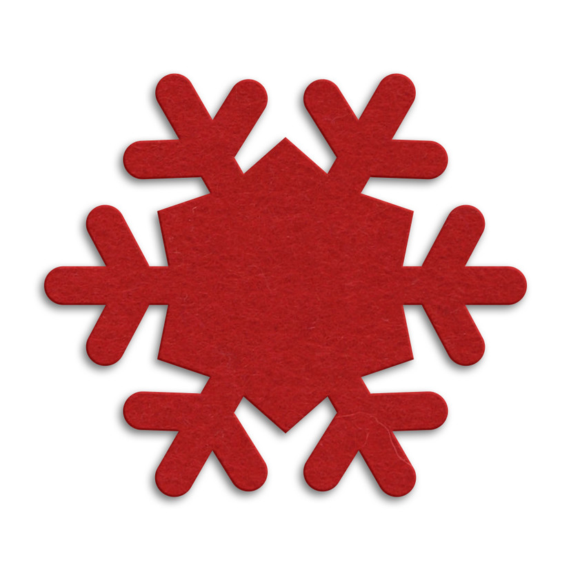 Weihnachtsbaumdecke - Schneeflocke