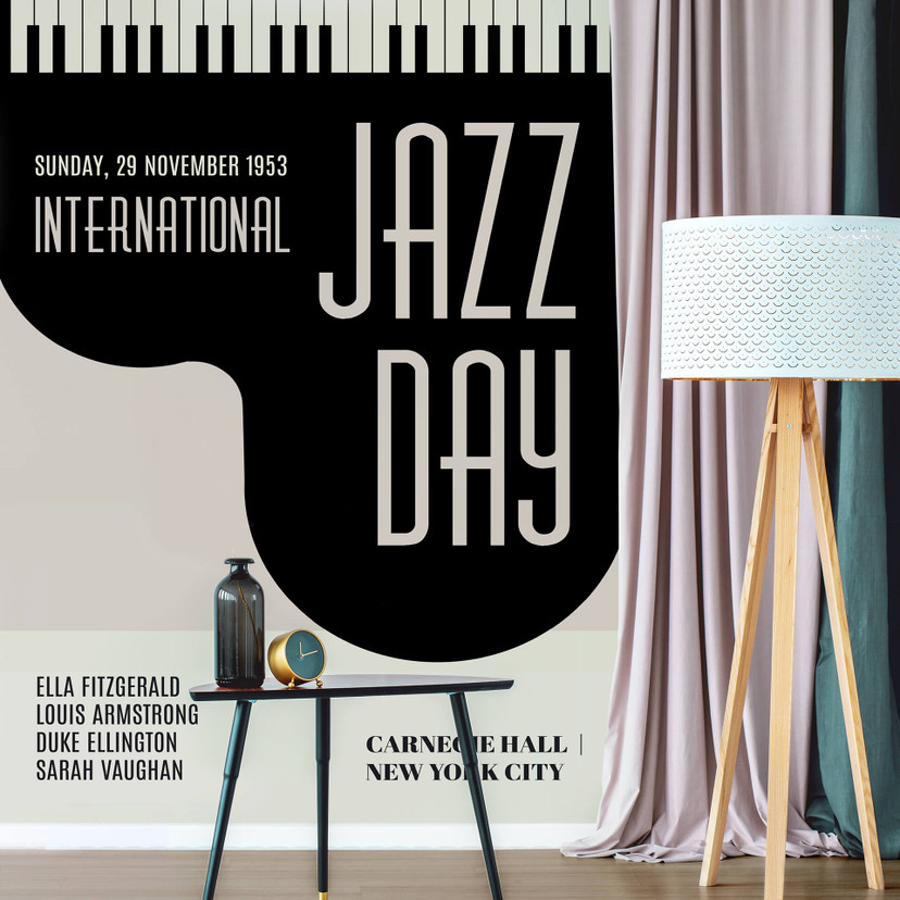 Fototapeta Kubistika - Jazz Day