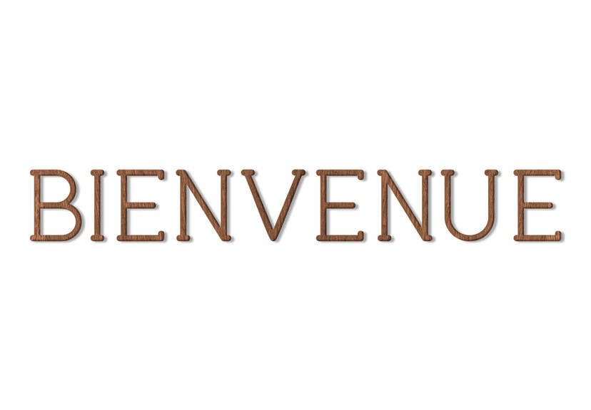 Bienvenue - Mahogni