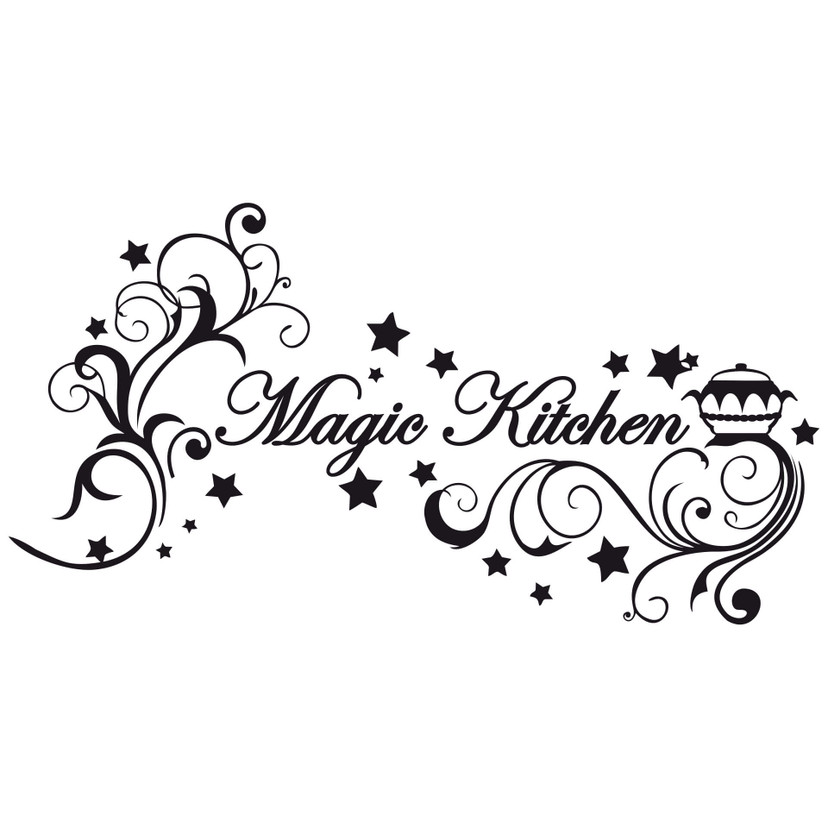 Wallsticker Magic Kitchen
