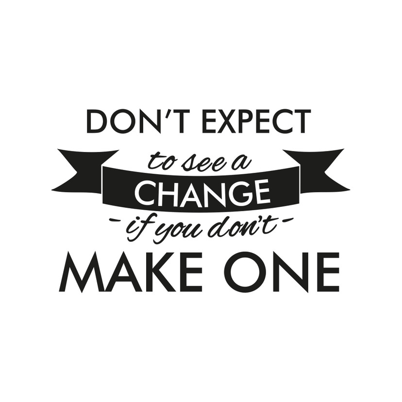 Wallsticker -  Don't expect...