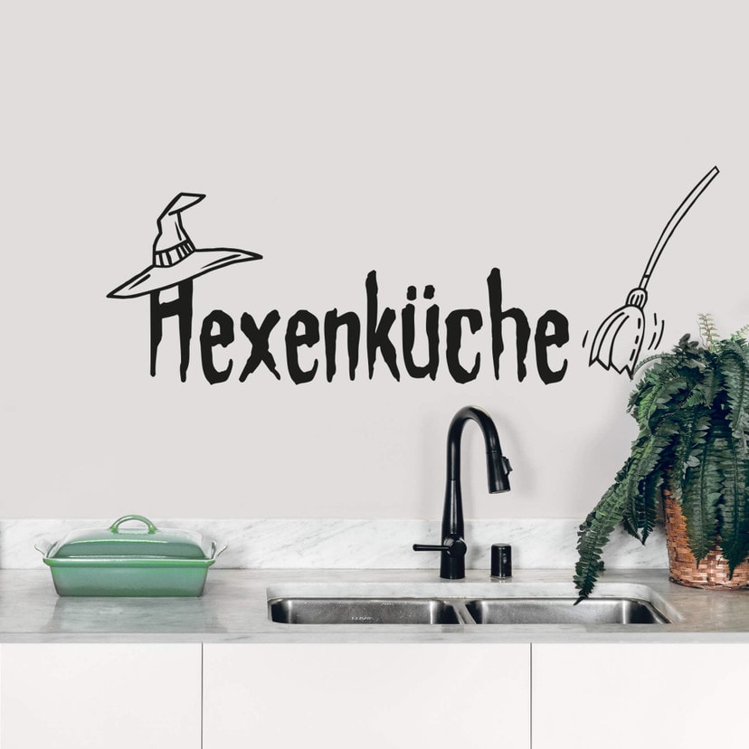 Wandtattoo Hexenküche