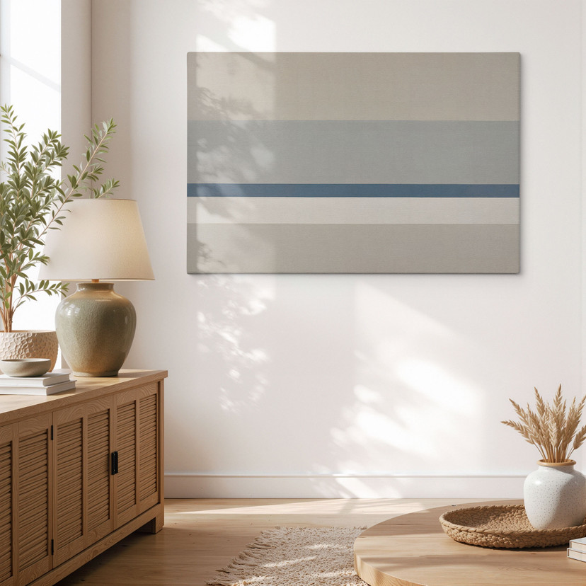 Tableau sur toile Agnes Balance - Rayures horizontales - Sir Edward x Grigory Gladarev