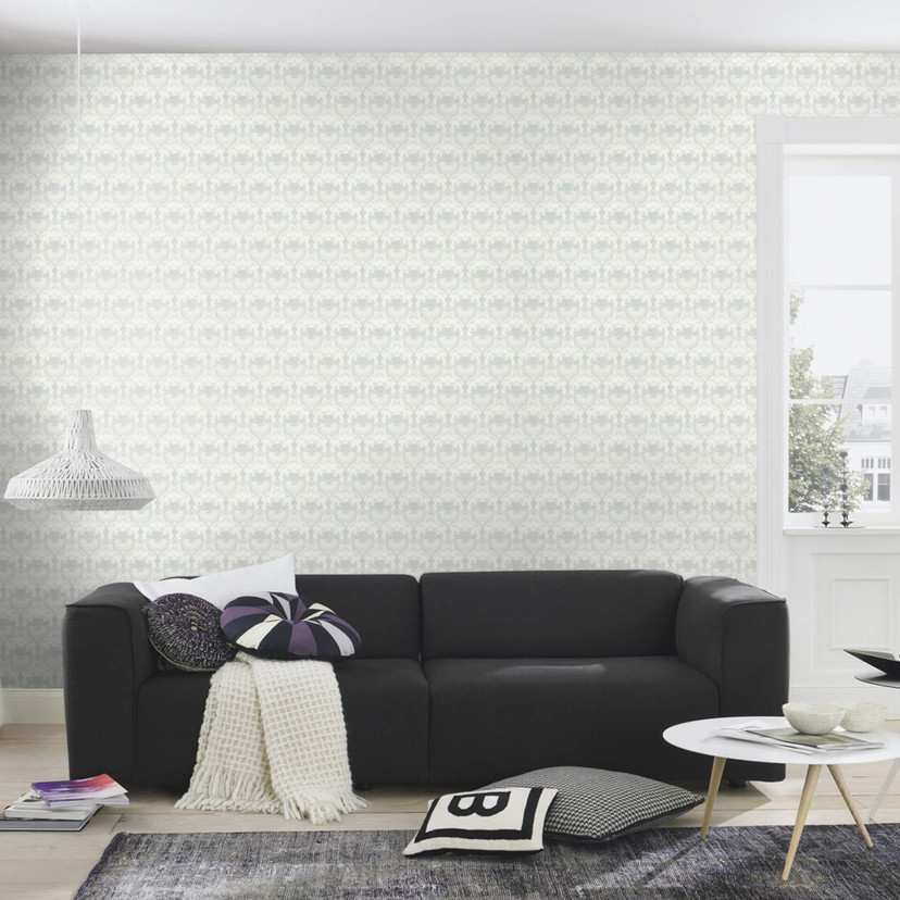 Rasch papier peint intissé, papier peint à motifs Sophia vert menthe he