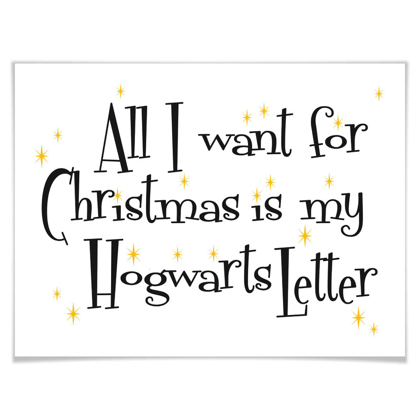 Plakat List z Hogwartu
