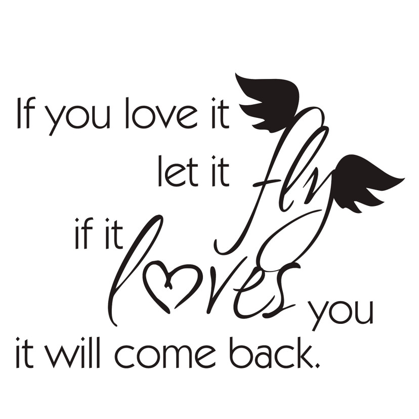 Wallsticker -  If you love it...