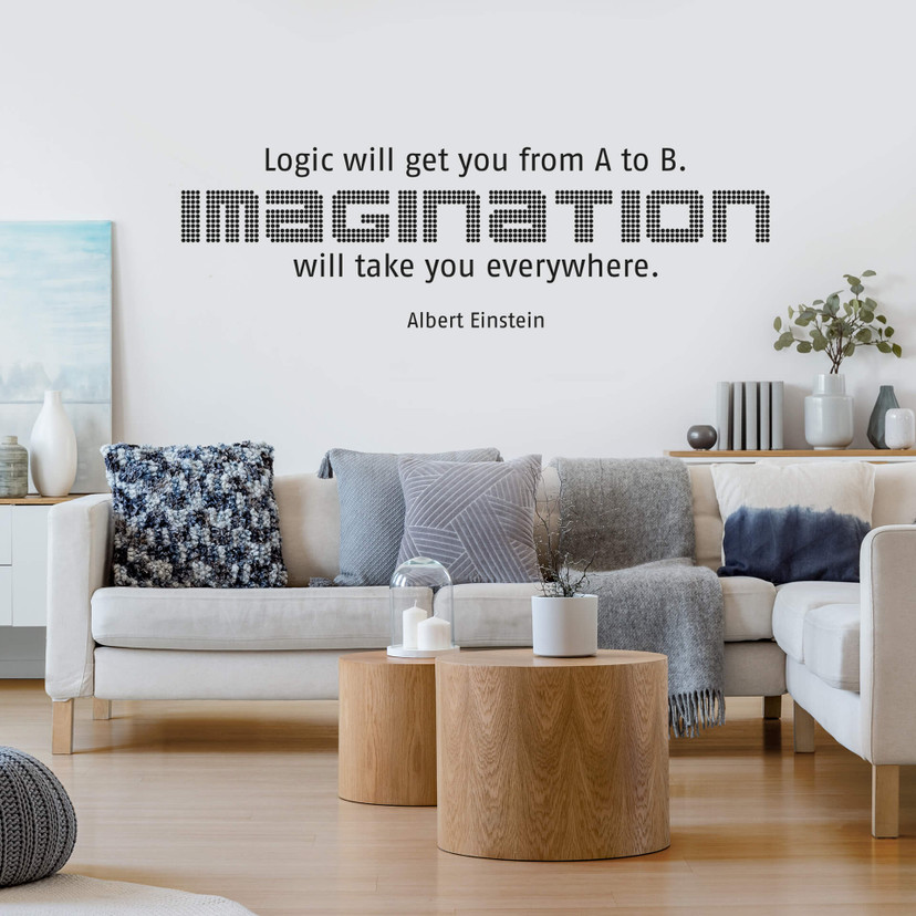 Wallsticker -  Logic will get you...