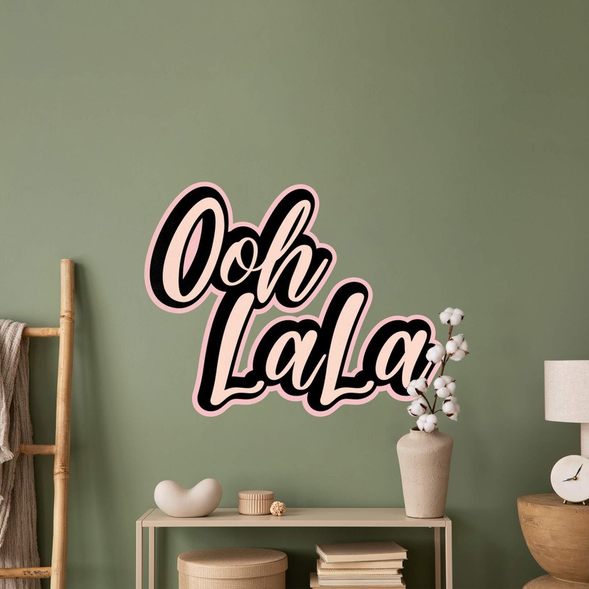 Wallsticker Ooh Lala
