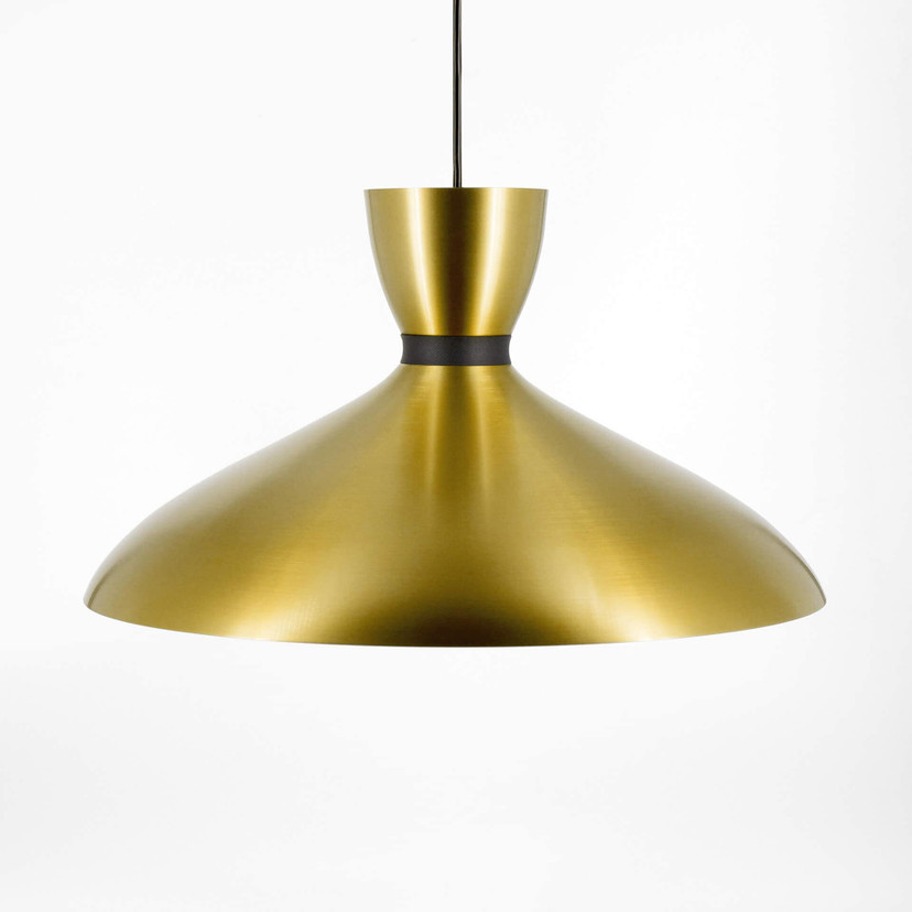 Aluminium Pendelleuchte Gold