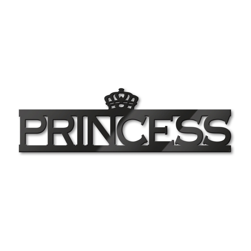 Letras acrílicas Princesa