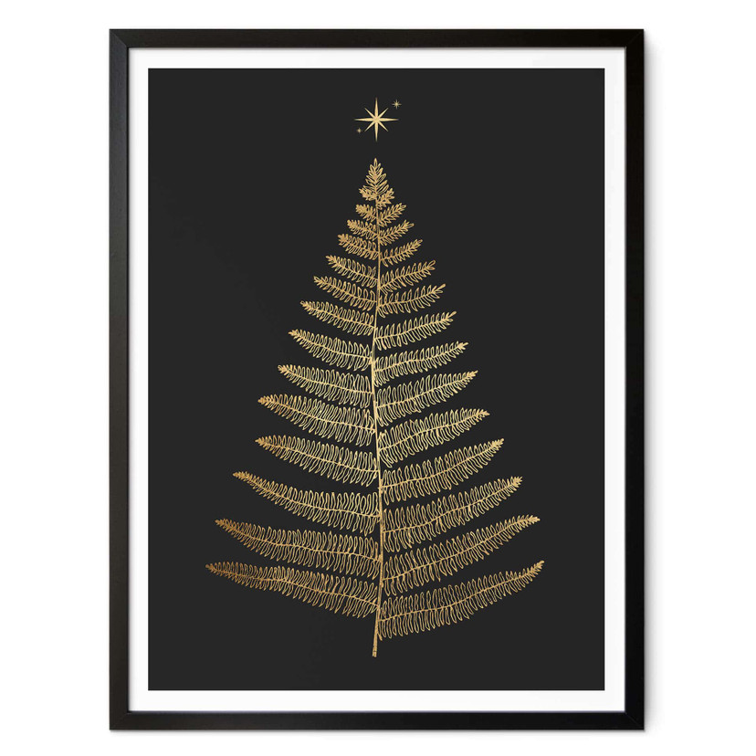 Plakat Kubistika - Noc Bożego Narodzenia
