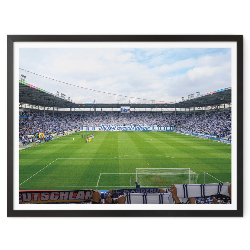 Poster 1. FC Magdeburg - Stadion Choreo
