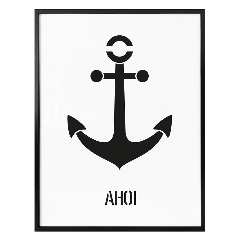 Poster Anker Ahoi